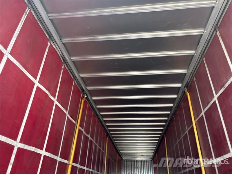 MAC 53 ft T/A Spread Axle Curtain Side Trailer Gardinanhænger