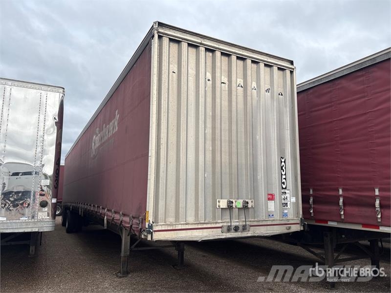 MAC 53 ft T/A Spread Axle Curtain Side Trailer Tents