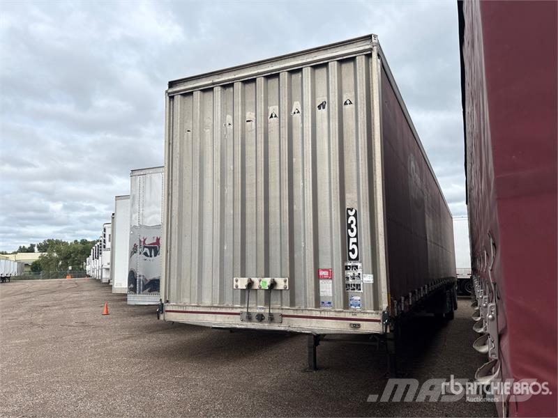 MAC 53 ft T/A Spread Axle Curtain Side Trailer Tents