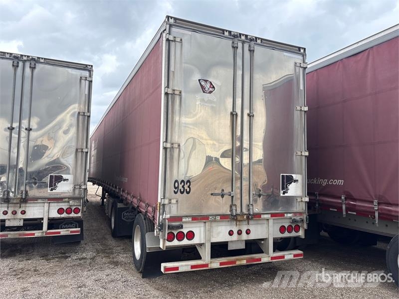 MAC 53 ft T/A Spread Axle Curtain Side Trailer Remolques de caja de lona