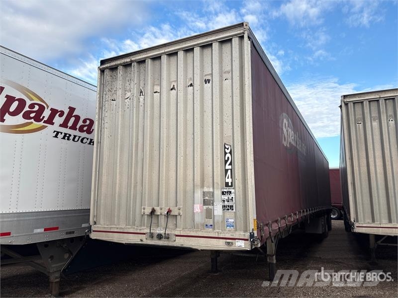 MAC 53 ft T/A Spread Axle Curtain Side Trailer Remolques de caja de lona