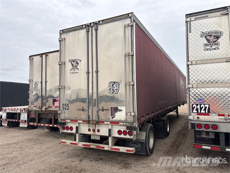 MAC 53 ft T/A Spread Axle Curtain Side Trailer Remolques de caja de lona