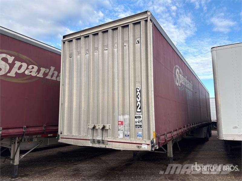 MAC 53 ft T/A Spread Axle Curtain Side Trailer Tents