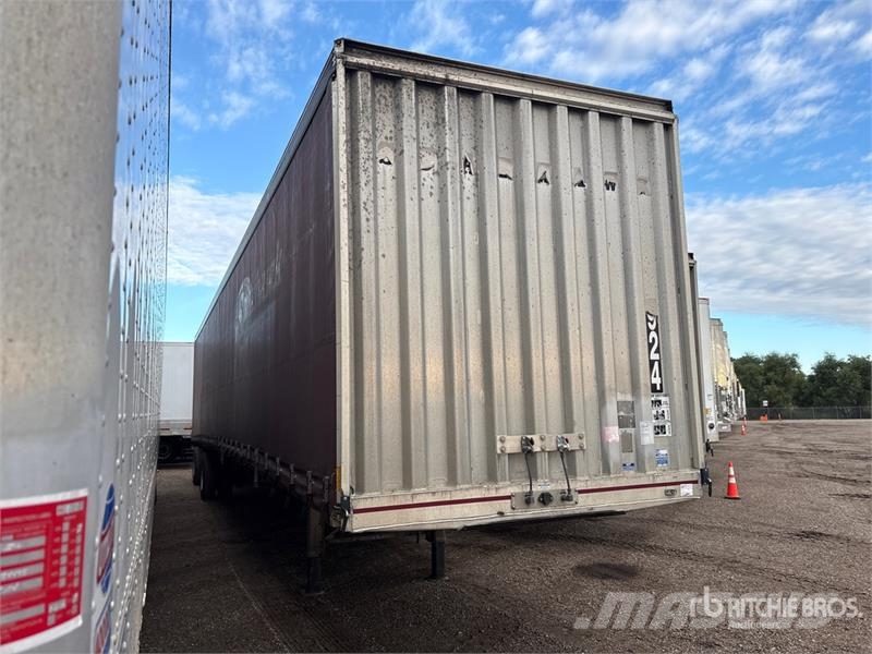 MAC 53 ft T/A Spread Axle Curtain Side Trailer Remolques de caja de lona