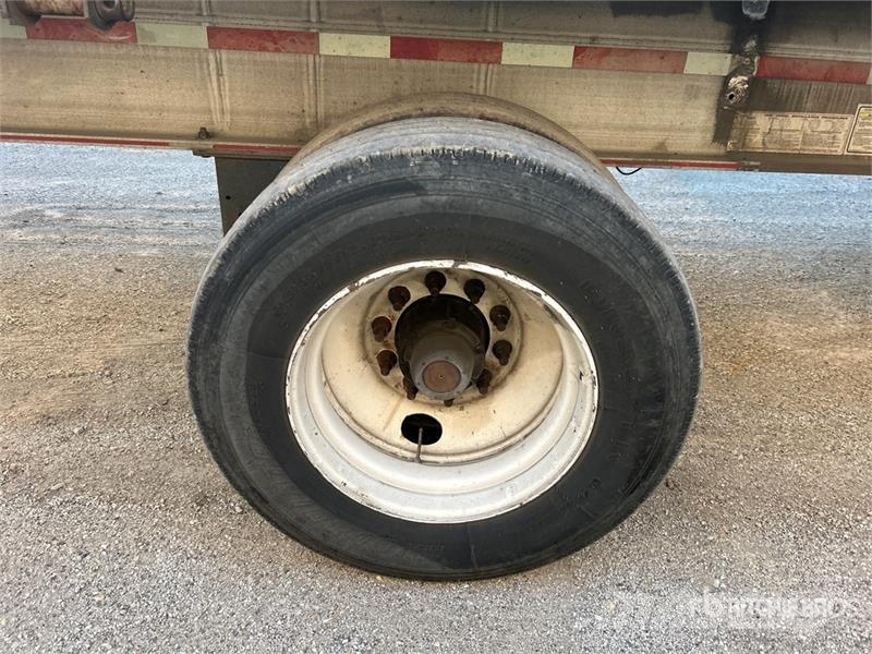 MAC 53 ft T/A Spread Axle Flatbed Trailer Pick up/Prelata