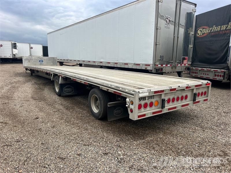 MAC 53 ft T/A Spread Axle Step Deck Trailer Низкорамные прицепы