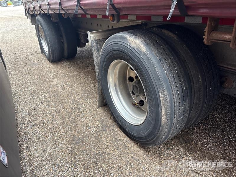 MAC 53 ft T/A Spread Axle Curtain Side Trailer Tents