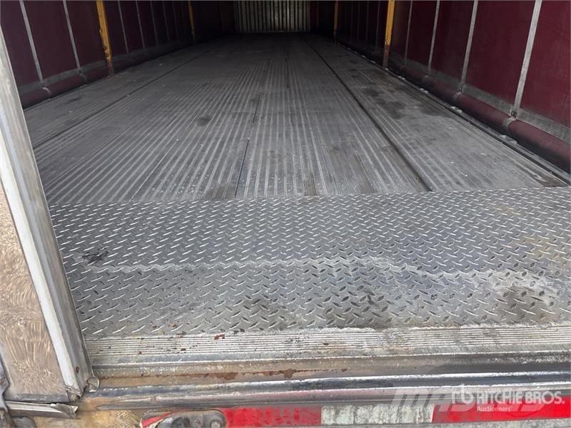 MAC 53 ft T/A Spread Axle Curtain Side Trailer Gardinanhænger