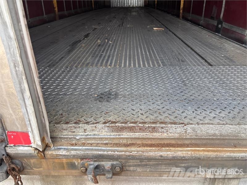 MAC 53 ft T/A Spread Axle Curtain Side Trailer Gardinanhænger