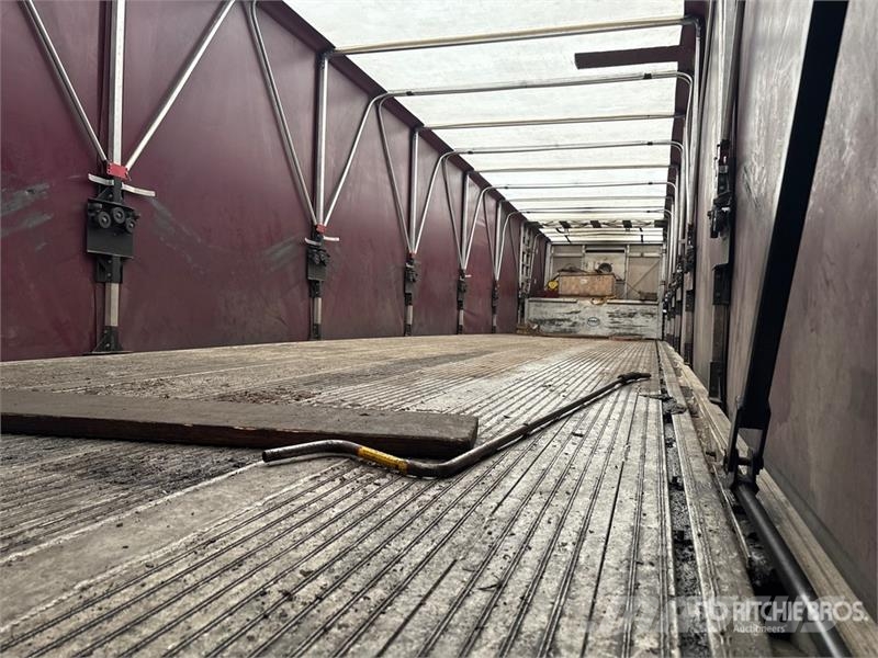 MAC 53 ft Tri/A Step Deck Curtain Side Trailer Gardinanhænger