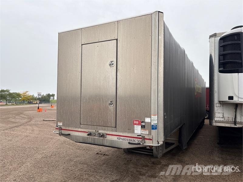 MAC 53 ft Tri/A Step Deck Curtain Side Trailer Gardinanhænger
