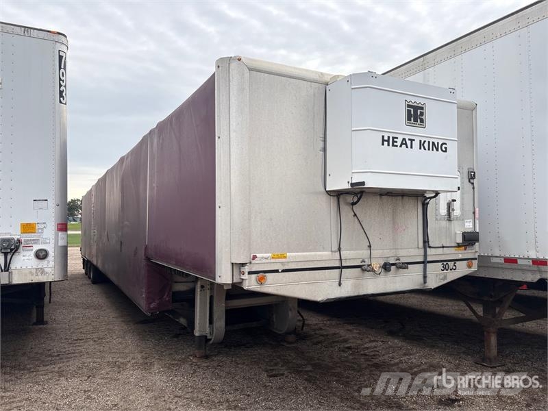 MAC 53 ft Tri/A Step Deck Curtain Side Trailer Gardinanhænger