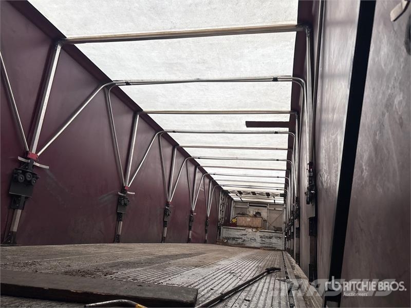 MAC 53 ft Tri/A Step Deck Curtain Side Trailer Gardinanhænger