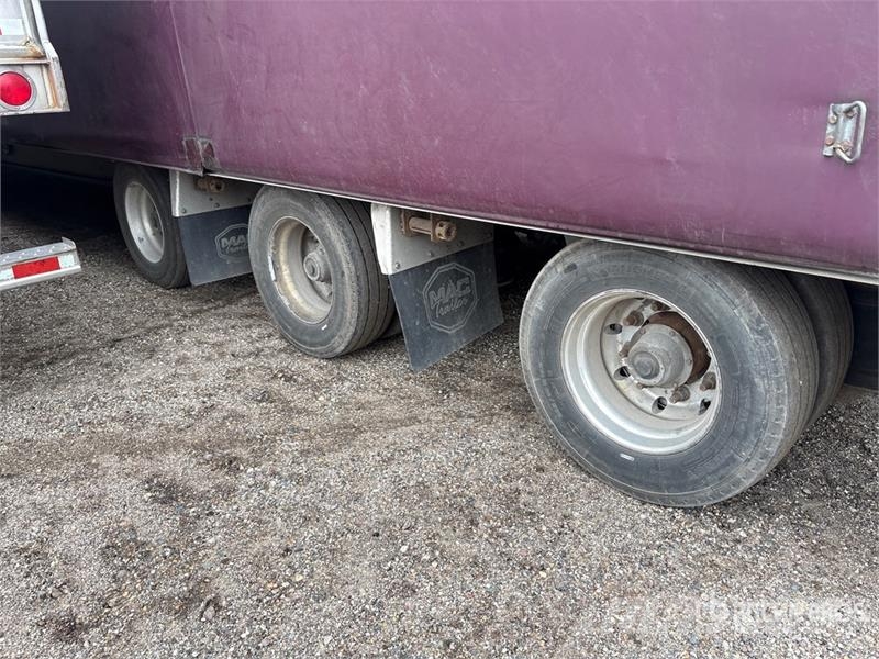 MAC 53 ft Tri/A Step Deck Curtain Side Trailer Gardinanhænger