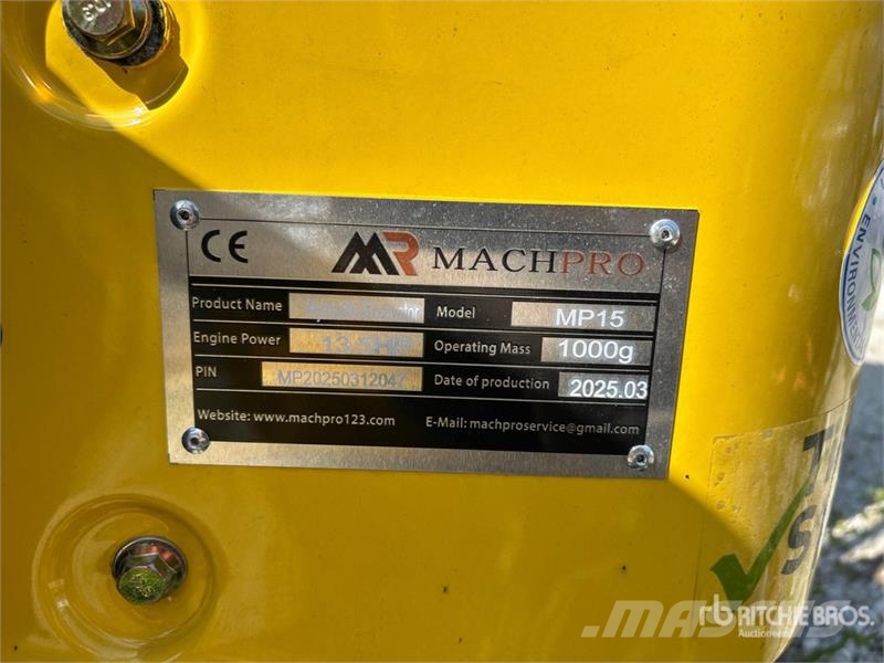 Machpro MP15 Mini Excavator (Unused) حفارات صغيرة أقل من 7 طن (حفارات صغيرة)