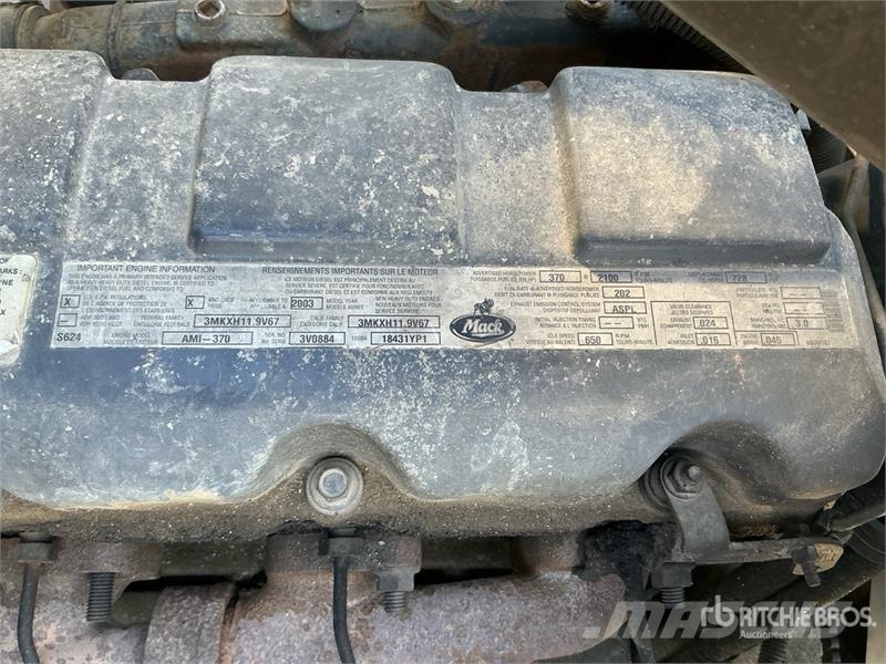 Mack CV713 Tipper trucks