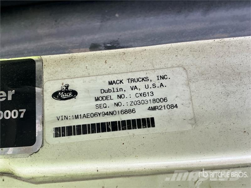 Mack CX613 Седельные тягачи