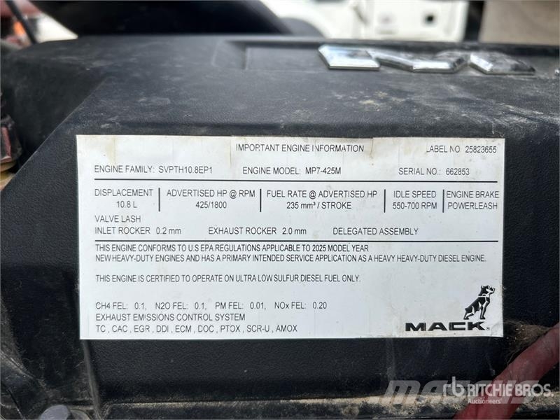 Mack Granite Kipper