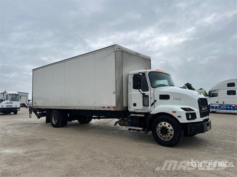 Mack MD 4x2 Van Truck ボックスボディー、ウイング、箱車