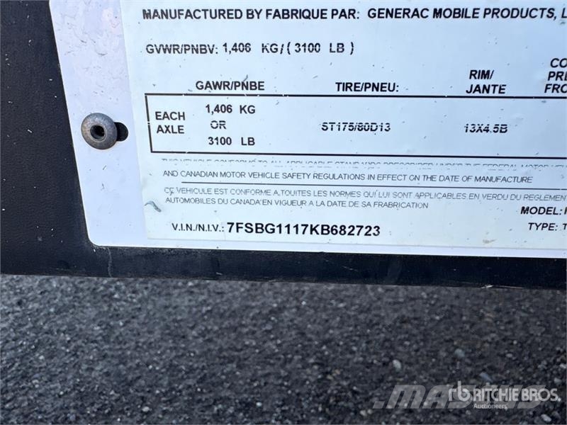 Magnum Pro MDG25IF4 20 kW Mobile Generator Set Generadores diésel