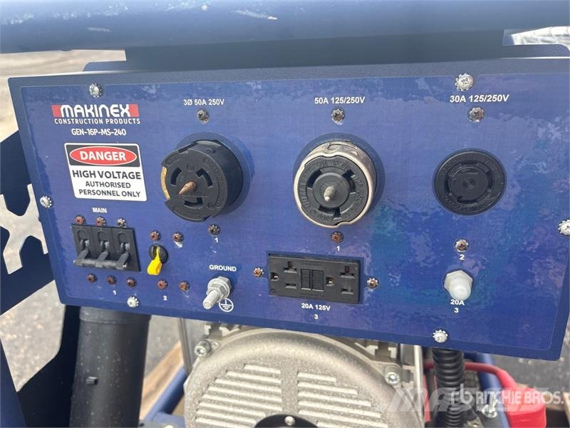 MAKINEX GEN-16P-MS-240 16 kW Portable Generator Se Alte generatoare