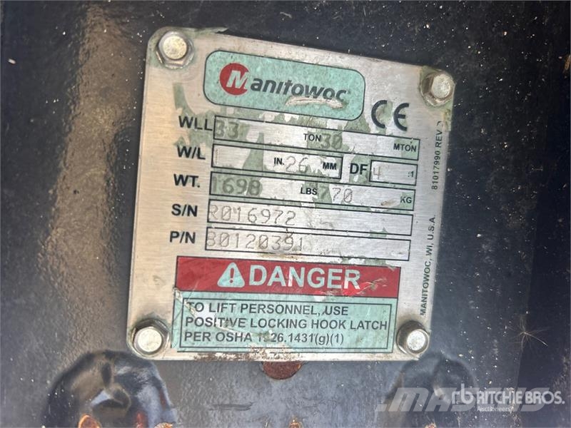 Manitowoc Load Block Запчасти для кранов