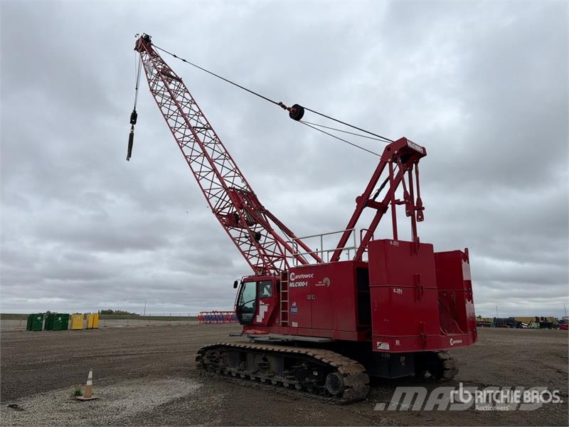 Manitowoc MLC100-1 110 ton Lattice-Boom Crawler Crane Gru cingolate
