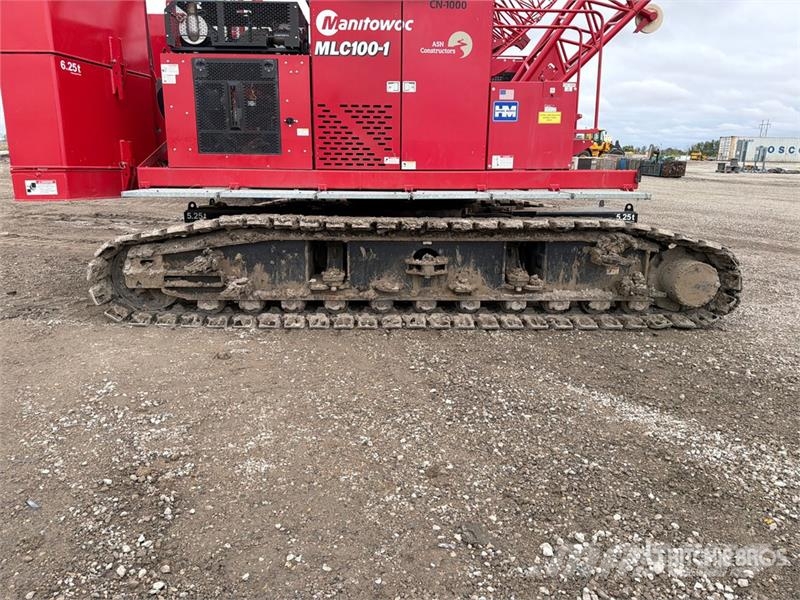 Manitowoc MLC100-1 110 ton Lattice-Boom Crawler Crane Gru cingolate