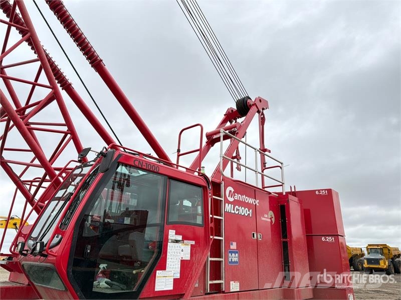 Manitowoc MLC100-1 110 ton Lattice-Boom Crawler Crane Gru cingolate