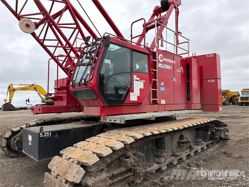 Manitowoc MLC100-1 110 ton Lattice-Boom Crawler Crane Gru cingolate