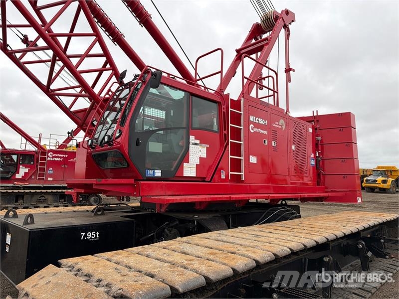 Manitowoc MLC150-1 165 ton Lattice-Boom Crawler Crane Gru cingolate
