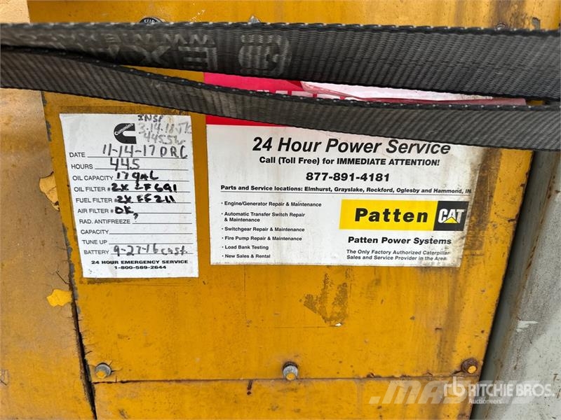 Marathon/Cat 680FDF4271AA W 565 kW Skid-Mounted Ge Diesel Generators
