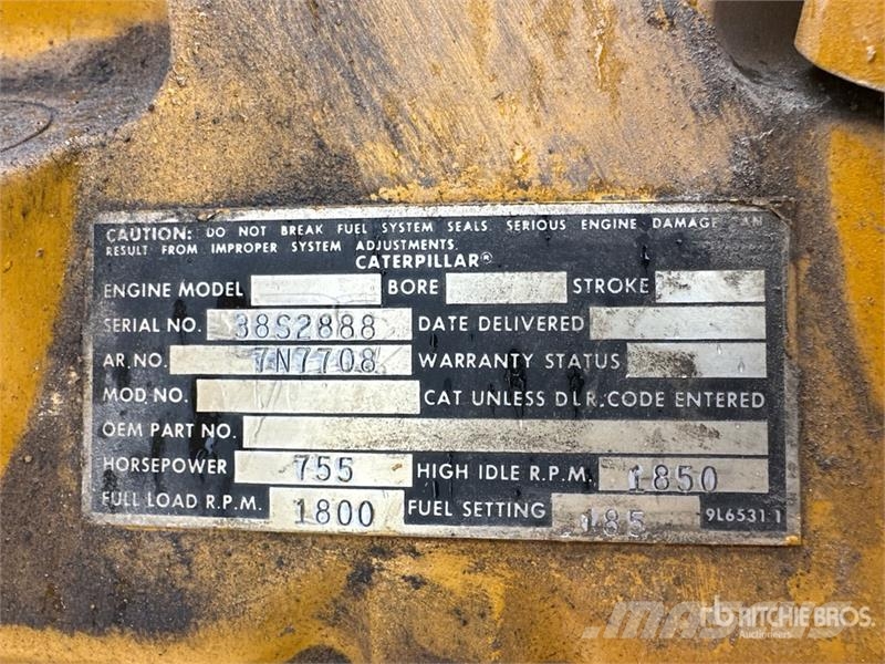 Marathon/Cat 680FDF4271AA W 565 kW Skid-Mounted Ge Diesel Generators