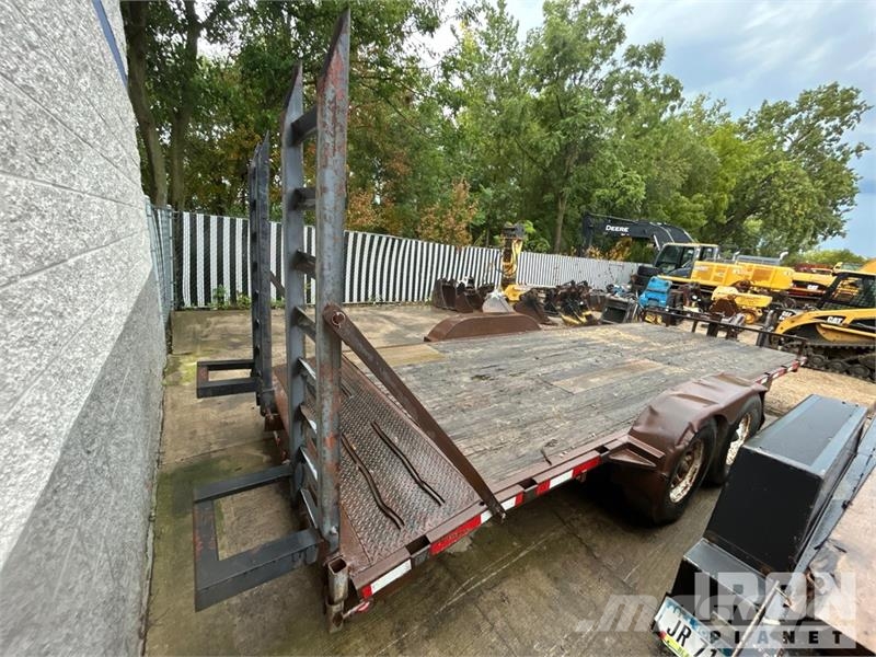 Maurer 20 ft T/A Equipment Trailer Biltransportsläp