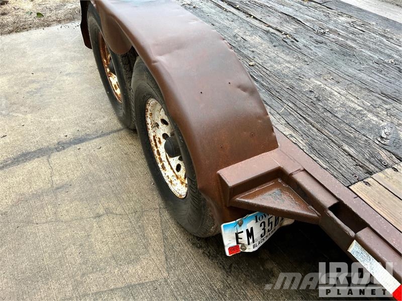 Maurer 20 ft T/A Equipment Trailer Biltransportsläp
