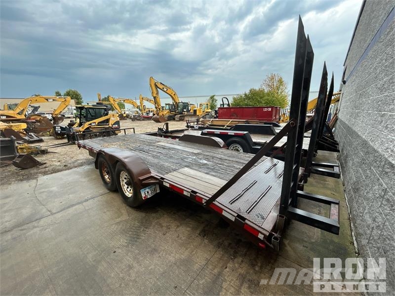 Maurer 20 ft T/A Equipment Trailer Biltransportsläp