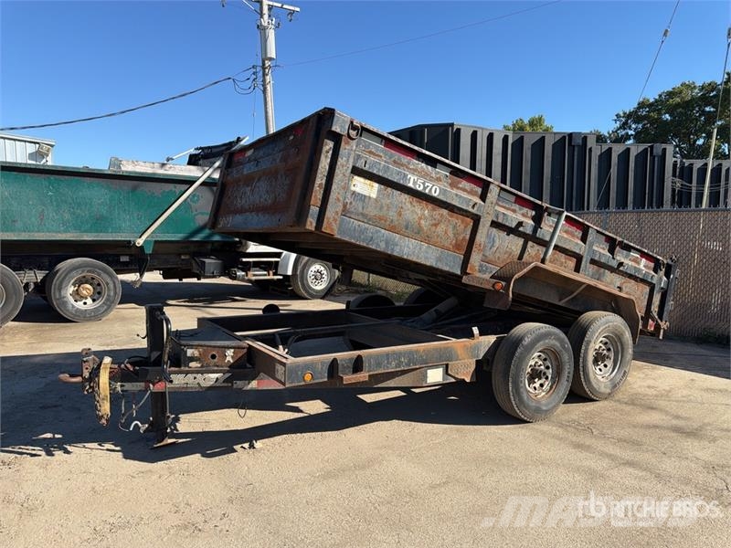 Maxey 14 ft T/A Dump Utility Trailer Kiper prikolice