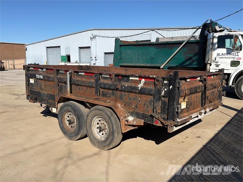 Maxey 14 ft T/A Dump Utility Trailer Kiper prikolice