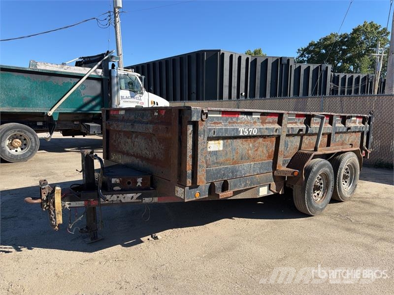 Maxey 14 ft T/A Dump Utility Trailer Kiper prikolice