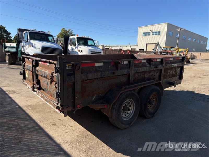 Maxey 14 ft T/A Dump Utility Trailer Kiper prikolice