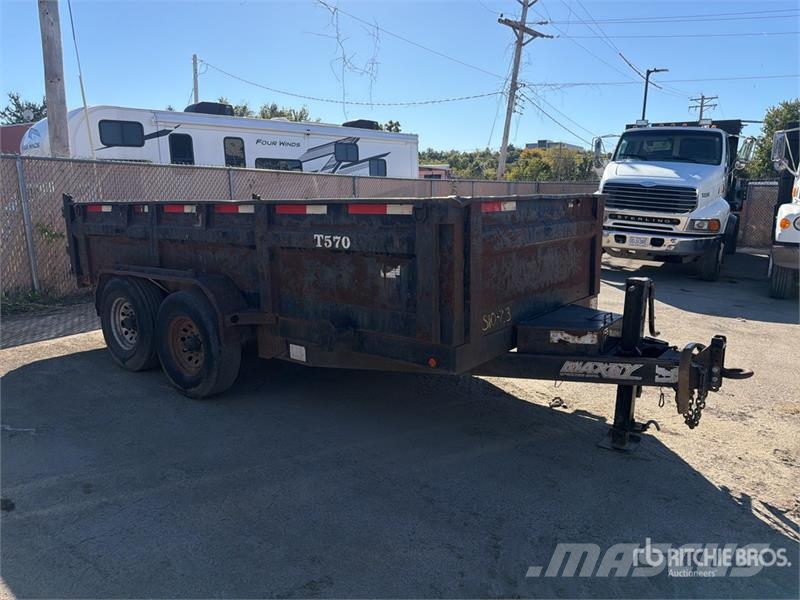 Maxey 14 ft T/A Dump Utility Trailer Kiper prikolice