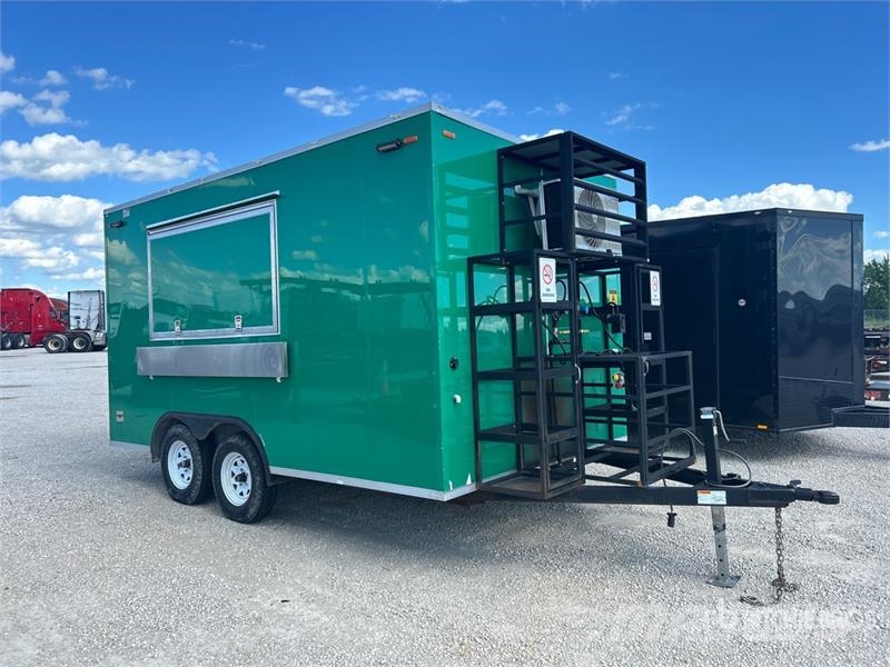  MC. Guber 14 ft 2 in T/A Food Concession Trailer Citas piekabes