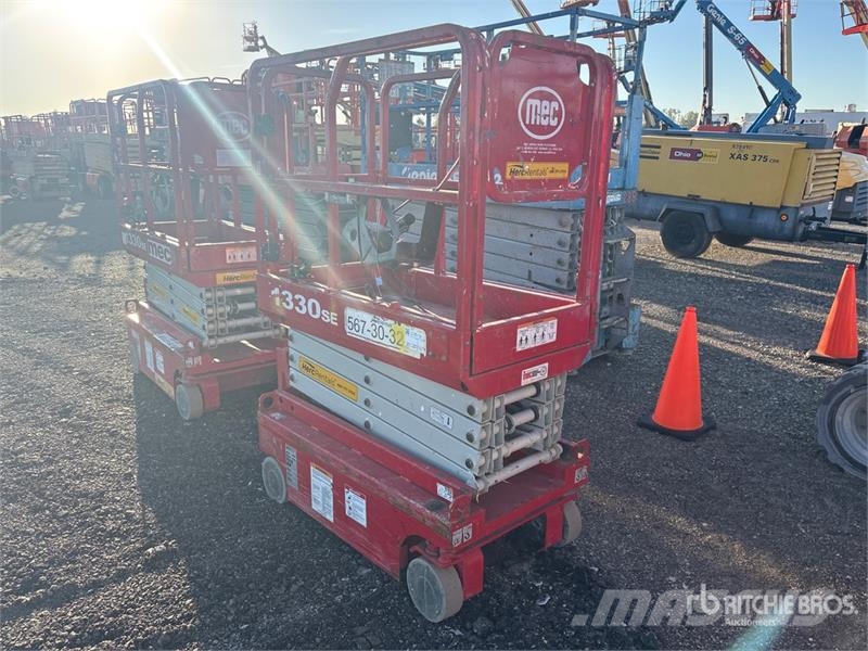 MEC 1330SE Electric Scissor Lift Šķerveida pacēlāji