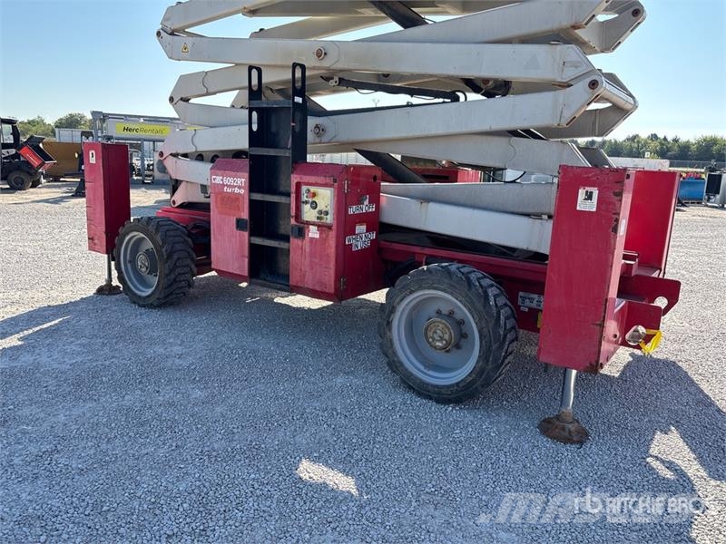MEC 6092RT 4x4 Diesel Scissor Lift 剪叉式升降机