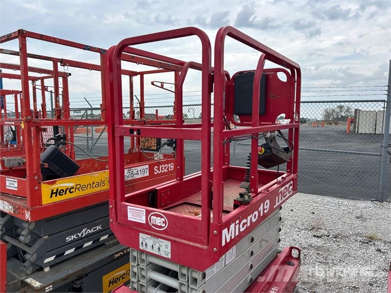 MEC Micro 19 Electric Scissor Lift Šķerveida pacēlāji