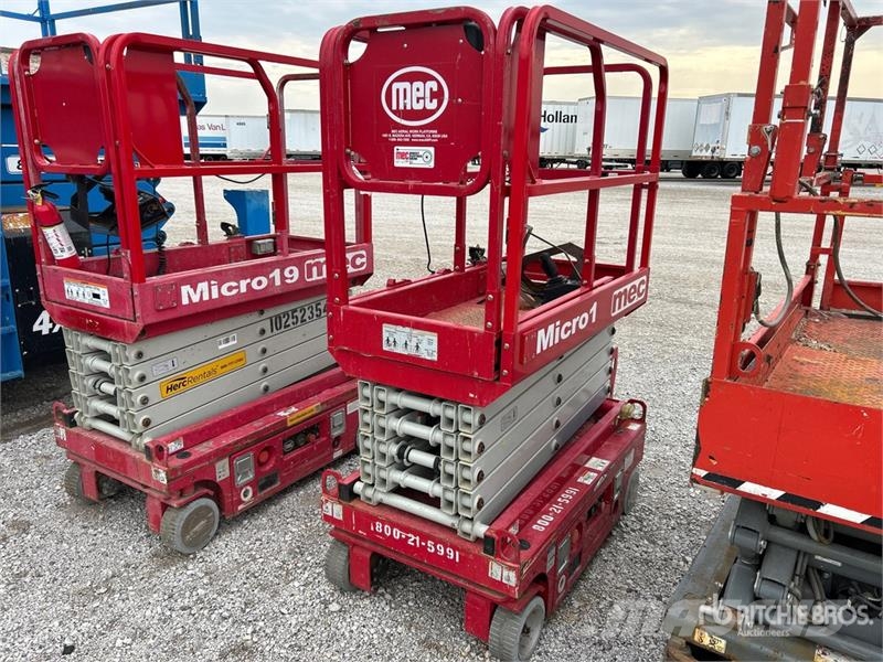 MEC Micro 19 Electric Scissor Lift Šķerveida pacēlāji