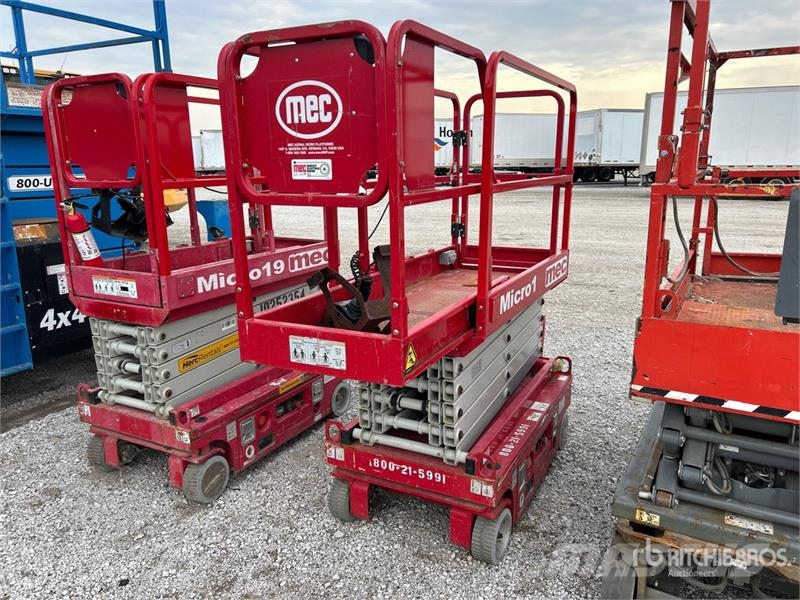 MEC Micro 19 Electric Scissor Lift Šķerveida pacēlāji