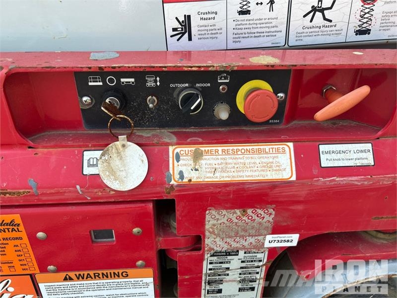 MEC Micro26 Electric Scissor Lift Elevadores de tesoura