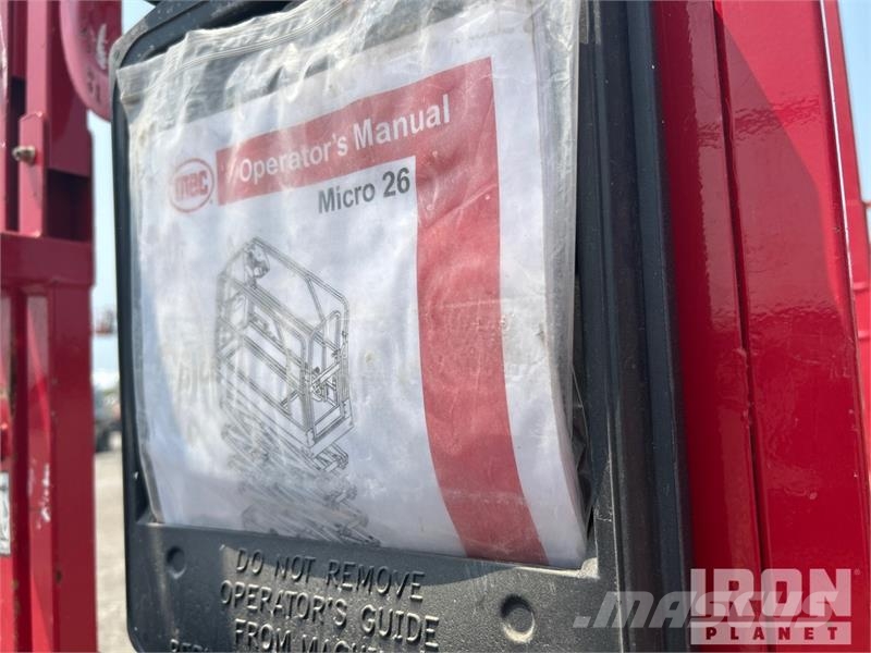 MEC Micro26 Electric Scissor Lift Elevadores de tesoura