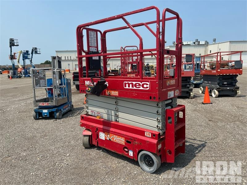 MEC Micro26 Electric Scissor Lift Elevadores de tesoura